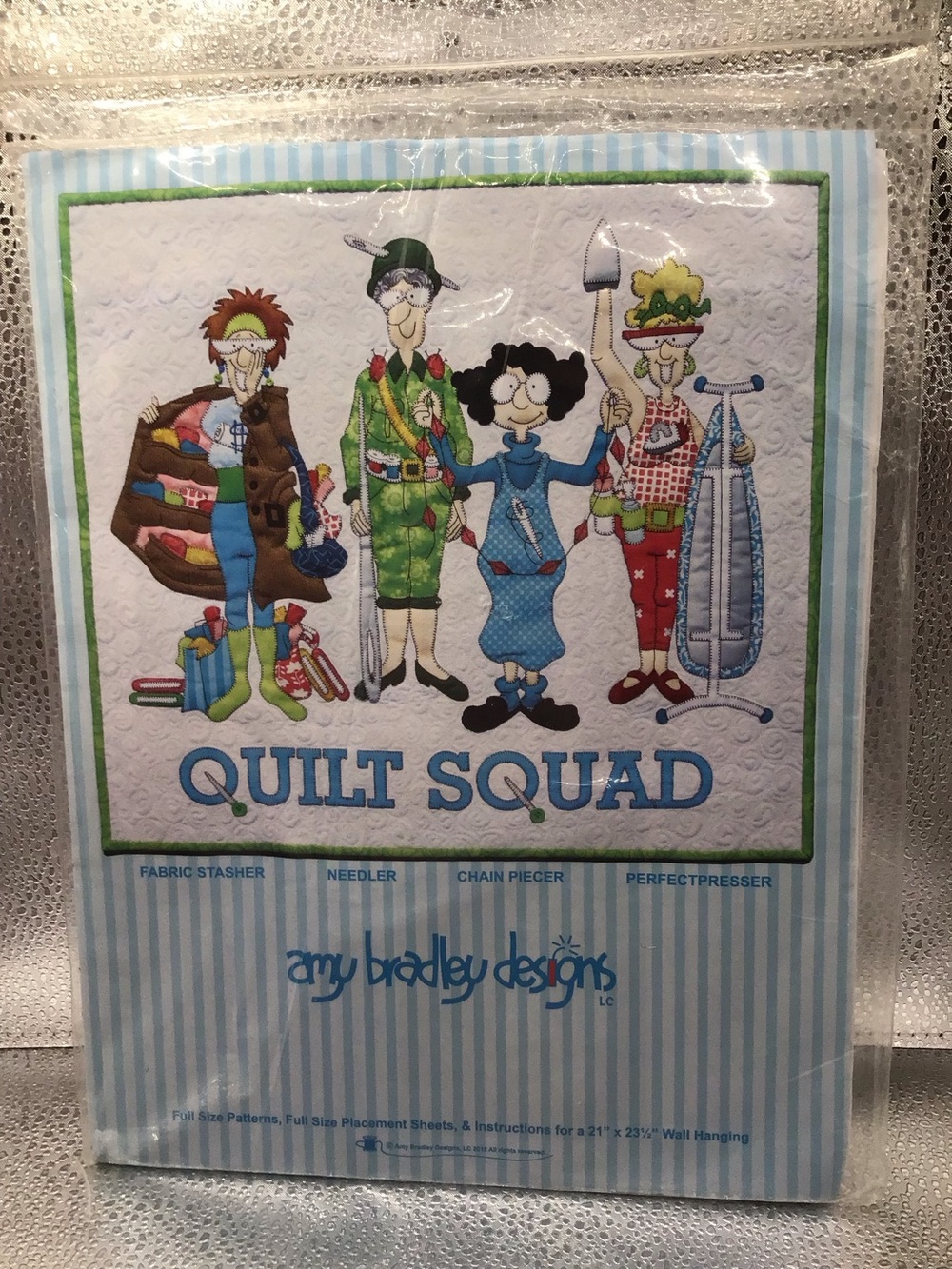 Quilt Squad Wall Hanging by Amy Bradly